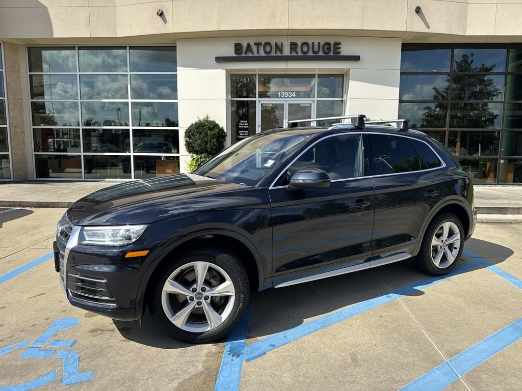 Moonlight Blue 2020 Audi Q5 SUV / Crossover All-Wheel Drive 7-Speed Automatic
