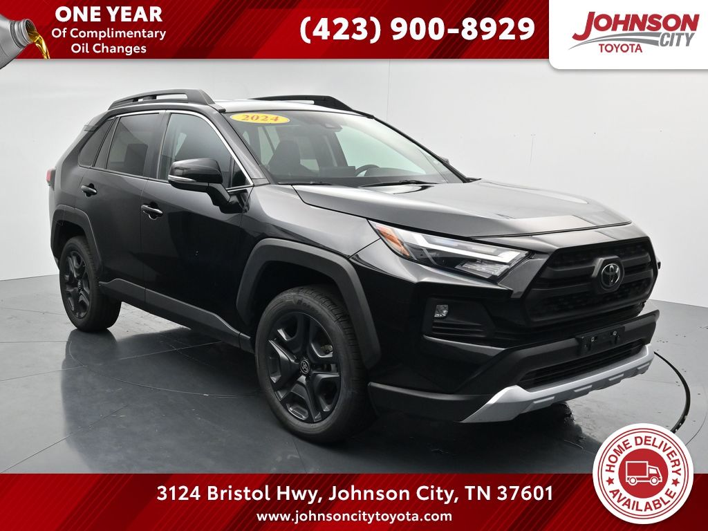 Midnight Black Metallic 2024 Toyota RAV4 SUV / Crossover All-Wheel Drive 8-Speed Automatic