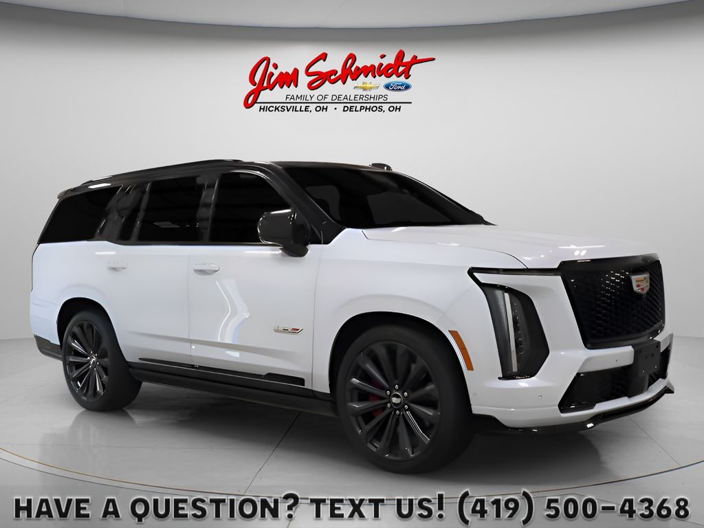 Vibrant White Tricoat 2026 Cadillac Escalade-V SUV / Crossover All-Wheel Drive