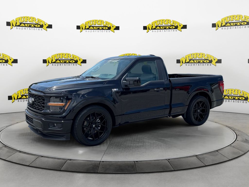 Agate Black Metallic 2026 Ford F-150 XL Regular Cab 4WD Pickup Truck Four-Wheel Drive Automatic