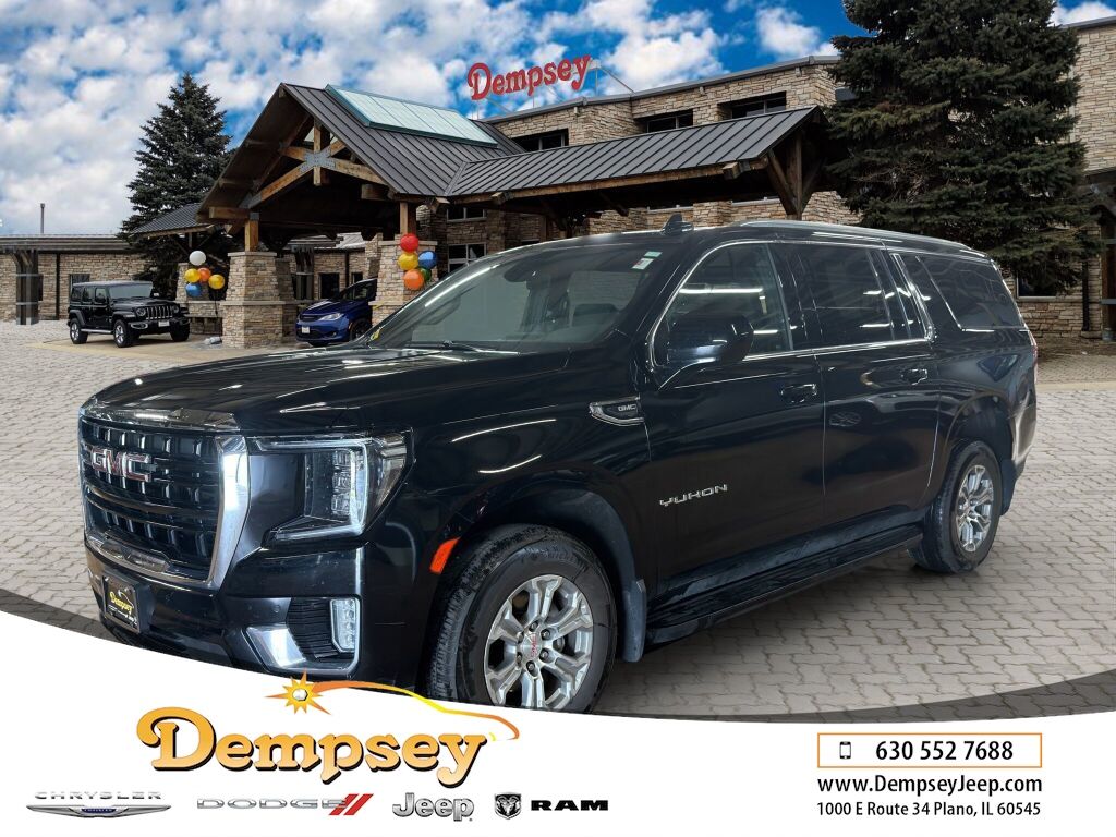 Onyx Black 2022 GMC Yukon XL SUV / Crossover Four-Wheel Drive