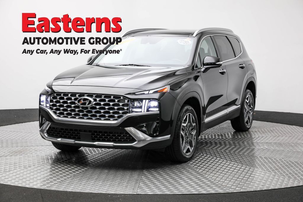 Twilight Black 2023 Hyundai Santa Fe Hybrid Limited AWD SUV / Crossover All-Wheel Drive 6-Speed Automatic