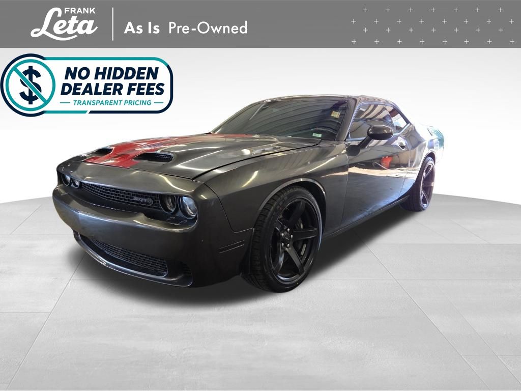 Gray (Granite Pearlcoat) 2022 Dodge Challenger Coupe Rear-Wheel Drive 8-Speed Automatic