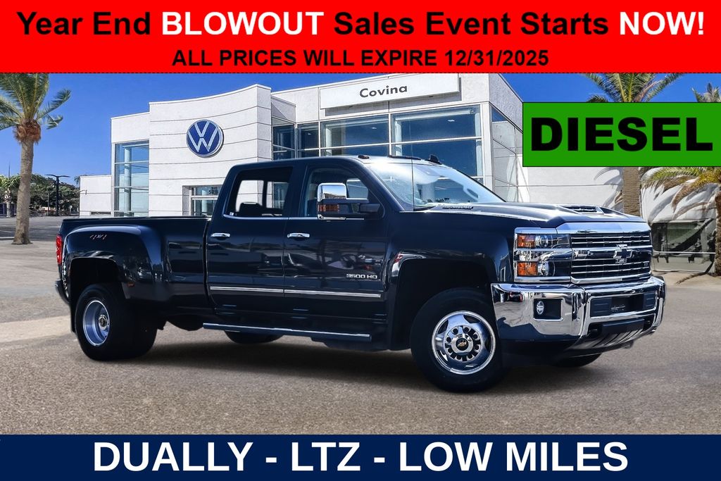 2018 Chevrolet Silverado 3500HD LTZ Crew Cab 4WD