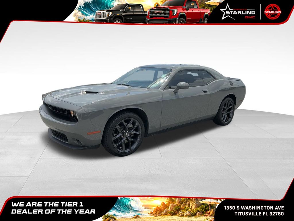 Destroyer Gray Clearcoat 2023 Dodge Challenger Coupe Rear-Wheel Drive 8-Speed Automatic