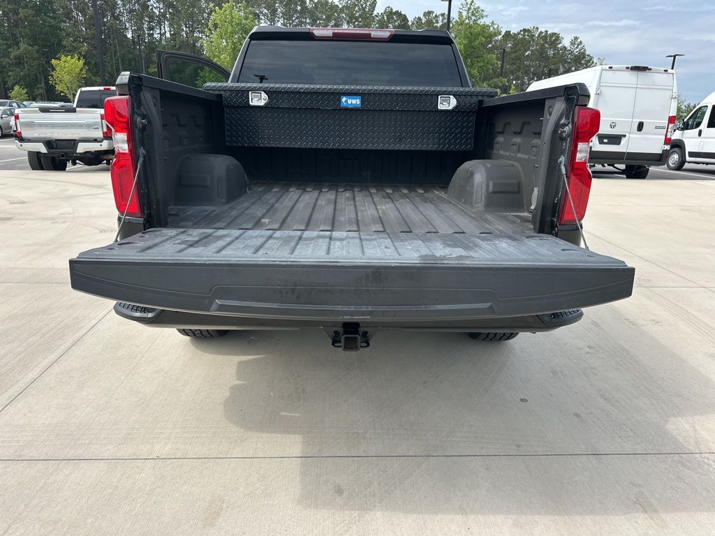 2021 Black Chevrolet Silverado 1500 Custom RWD Truck