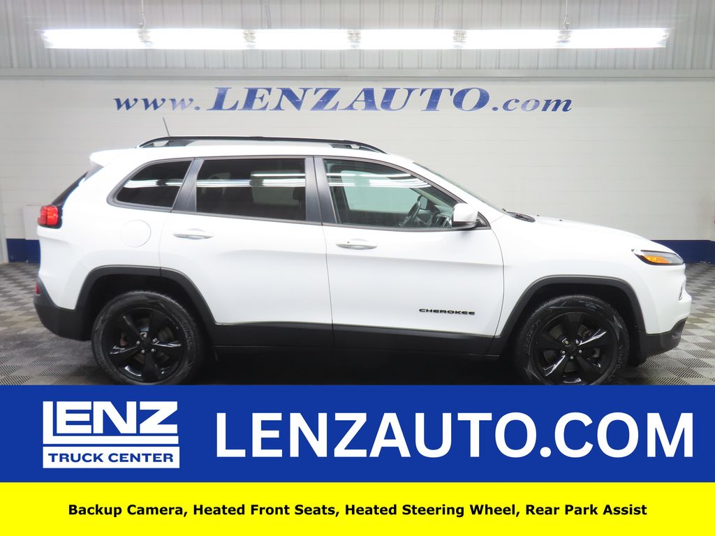Bright White Clearcoat 2018 Jeep Cherokee Limited 4WD SUV / Crossover Four-Wheel Drive 9-Speed Automatic