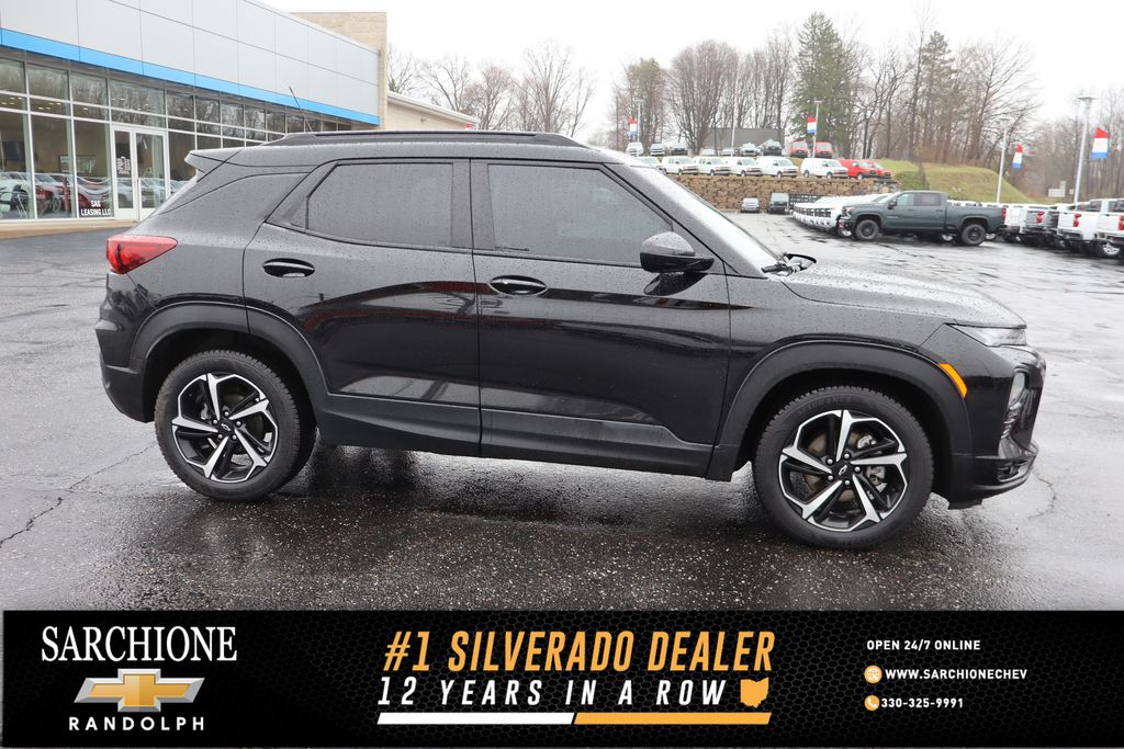 Mosaic Black Metallic 2023 Chevrolet Trailblazer RS FWD SUV / Crossover Front-Wheel Drive Continuously Variable Transmission