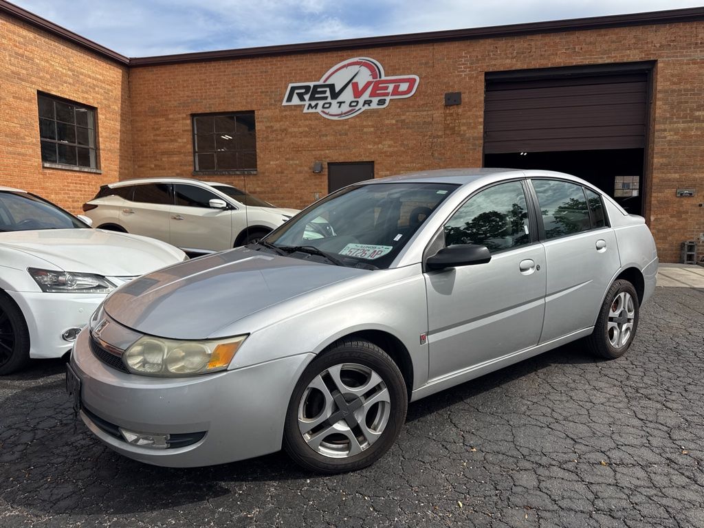 Silver 2003 Saturn ION 3 Sedan Front-Wheel Drive 5-Speed Automatic