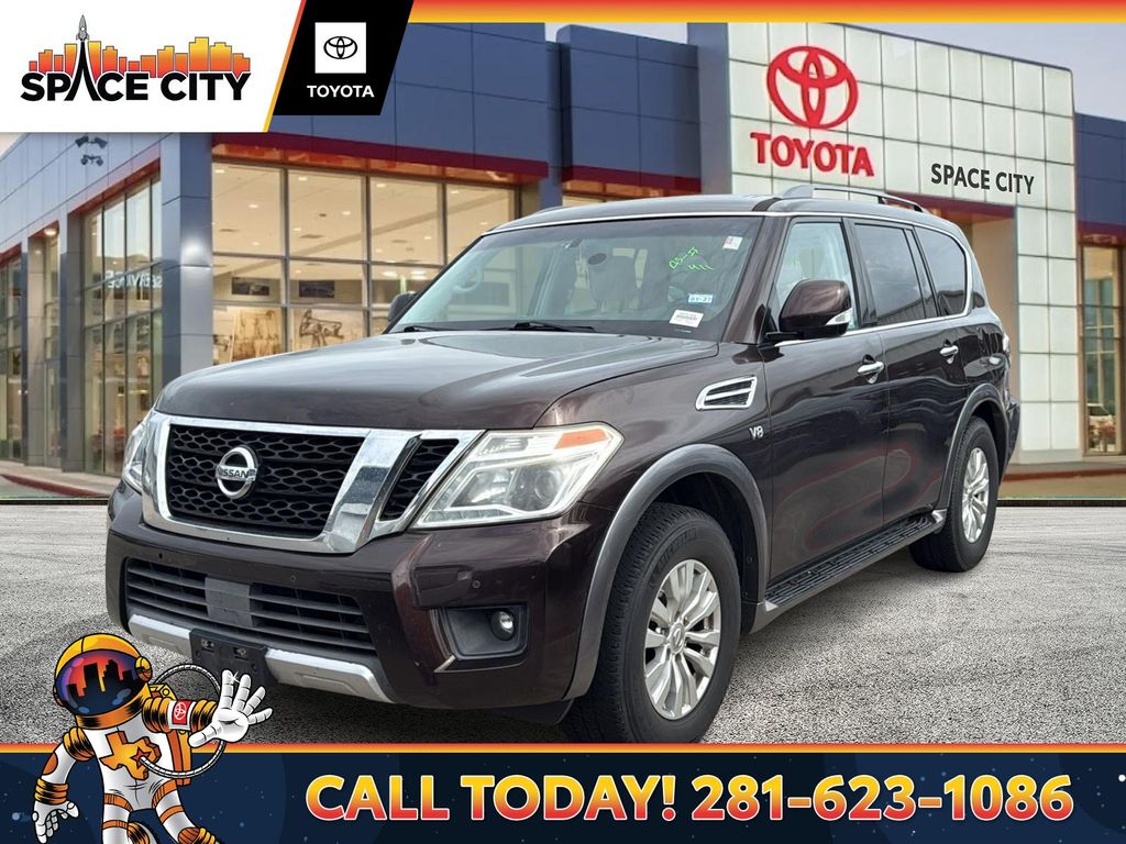 Almond 2017 Nissan Armada SV SUV / Crossover 4X2 7-Speed Automatic
