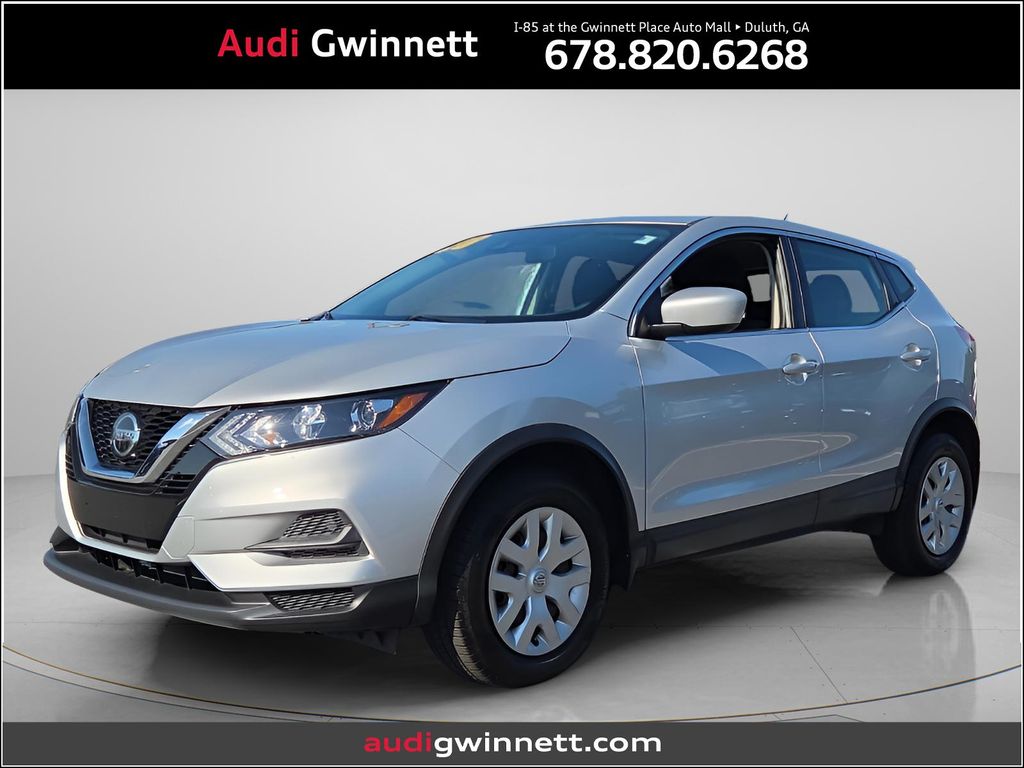 Brilliant Silver Metallic 2020 Nissan Rogue Sport SUV / Crossover Front-Wheel Drive Continuously Variable Transmission