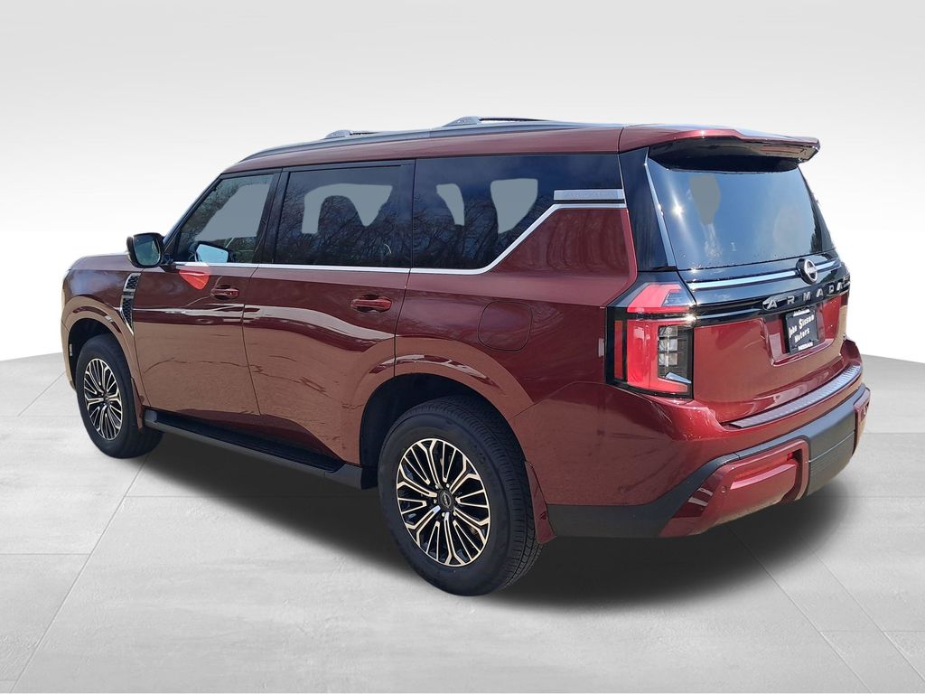 2026 Nissan Armada SL Red at John Sisson Motors