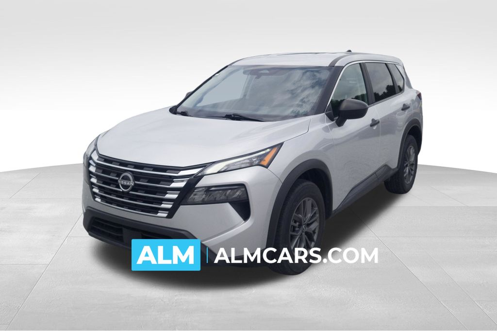 Brilliant Silver Metallic 2024 Nissan Rogue SUV / Crossover Front-Wheel Drive Continuously Variable Transmission