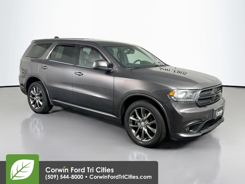 Gray (Granite Crystal Metallic Clearcoat) 2015 Dodge Durango SXT AWD SUV / Crossover All-Wheel Drive 8-Speed Automatic