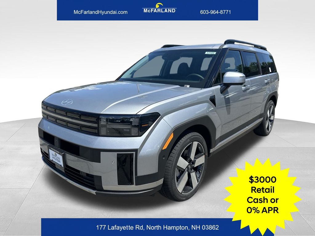 Shimmering Silver Pearl 2026 Hyundai Santa Fe SUV / Crossover All-Wheel Drive 8-Speed Automatic