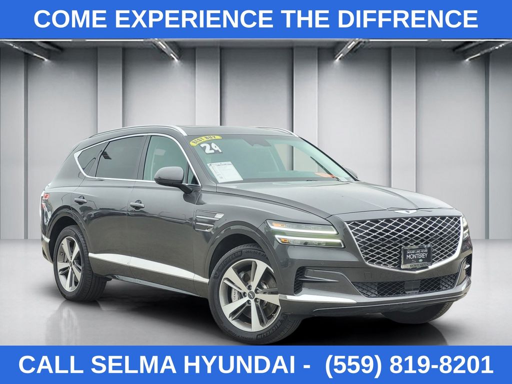 Gray 2024 Genesis GV80 3.5T AWD SUV / Crossover All-Wheel Drive 8-Speed Automatic