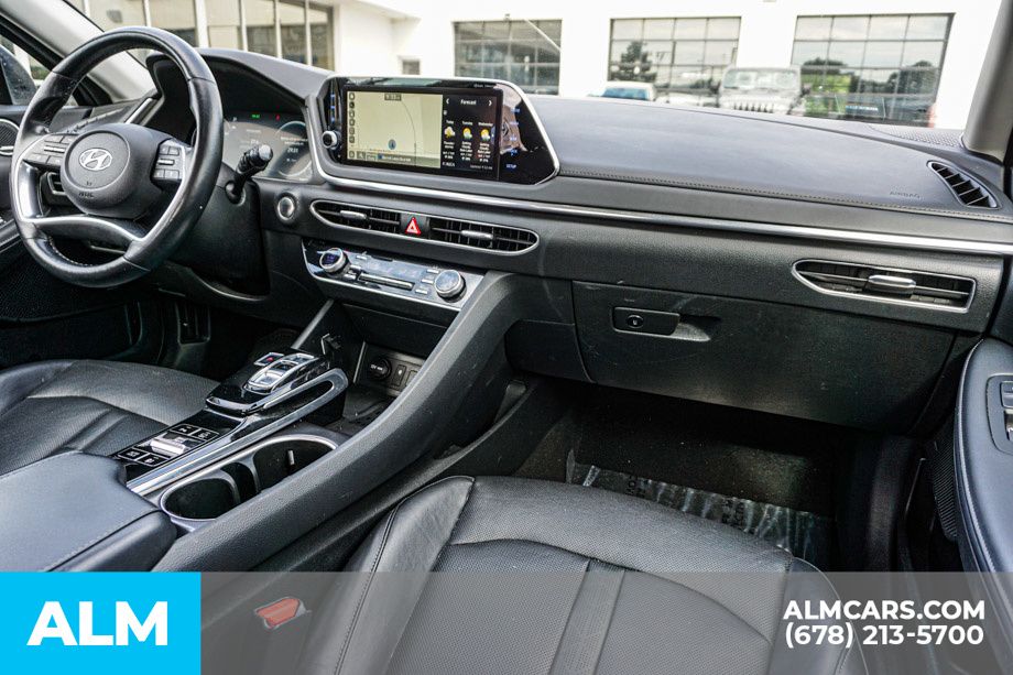 Used 2021 Gray Hyundai Limited image 24