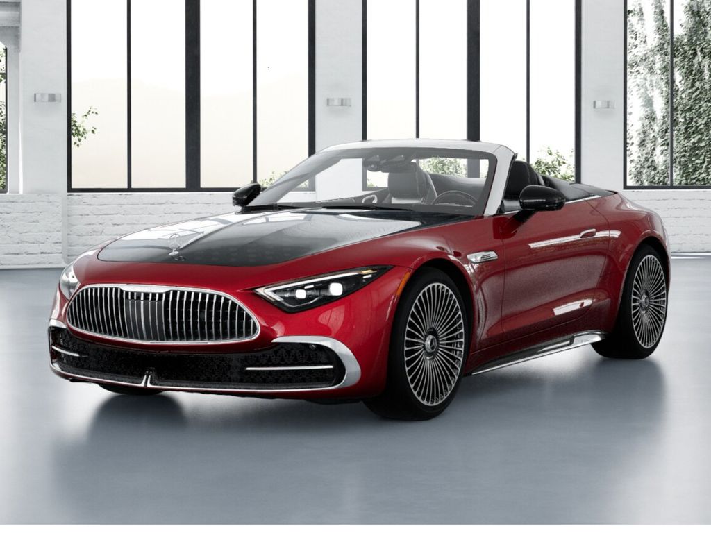 Red 2027 Mercedes-Benz SL-Class Convertible All-Wheel Drive 9-Speed Automatic