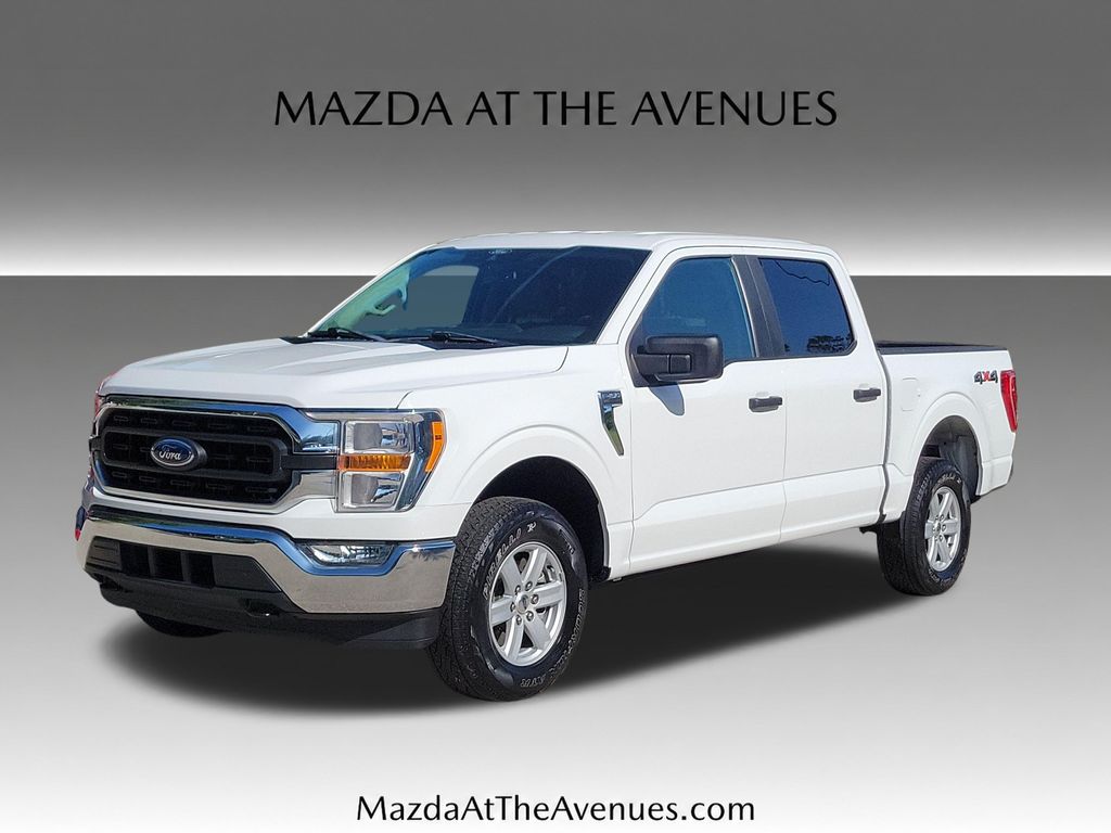 Oxford White 2021 Ford F-150 Pickup Truck Four-Wheel Drive Automatic