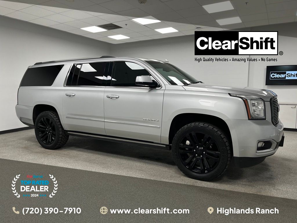 Quicksilver Metallic 2017 GMC Yukon XL SUV / Crossover Four-Wheel Drive 8-Speed Automatic Overdrive