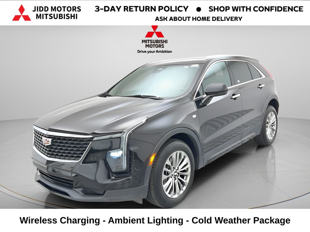 Stellar Black Metallic 2024 Cadillac XT4 Premium Luxury AWD SUV / Crossover Four-Wheel Drive 9-Speed Automatic