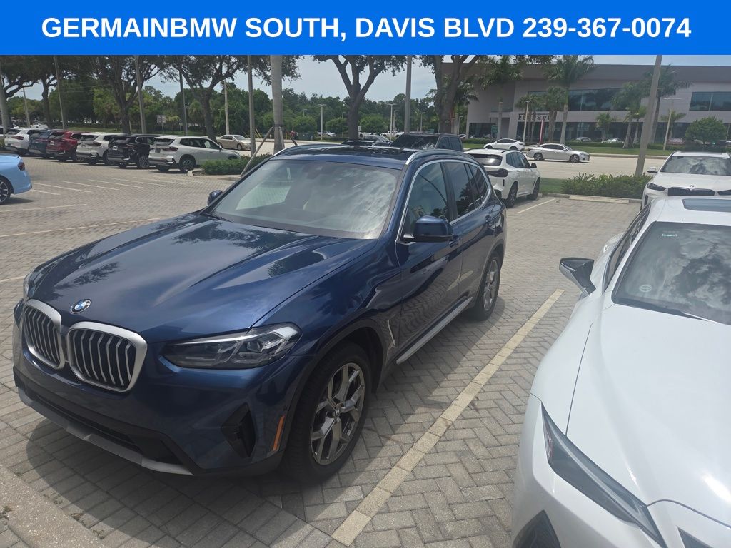 Certified Used 2024 Blue BMW xDrive30i image 2