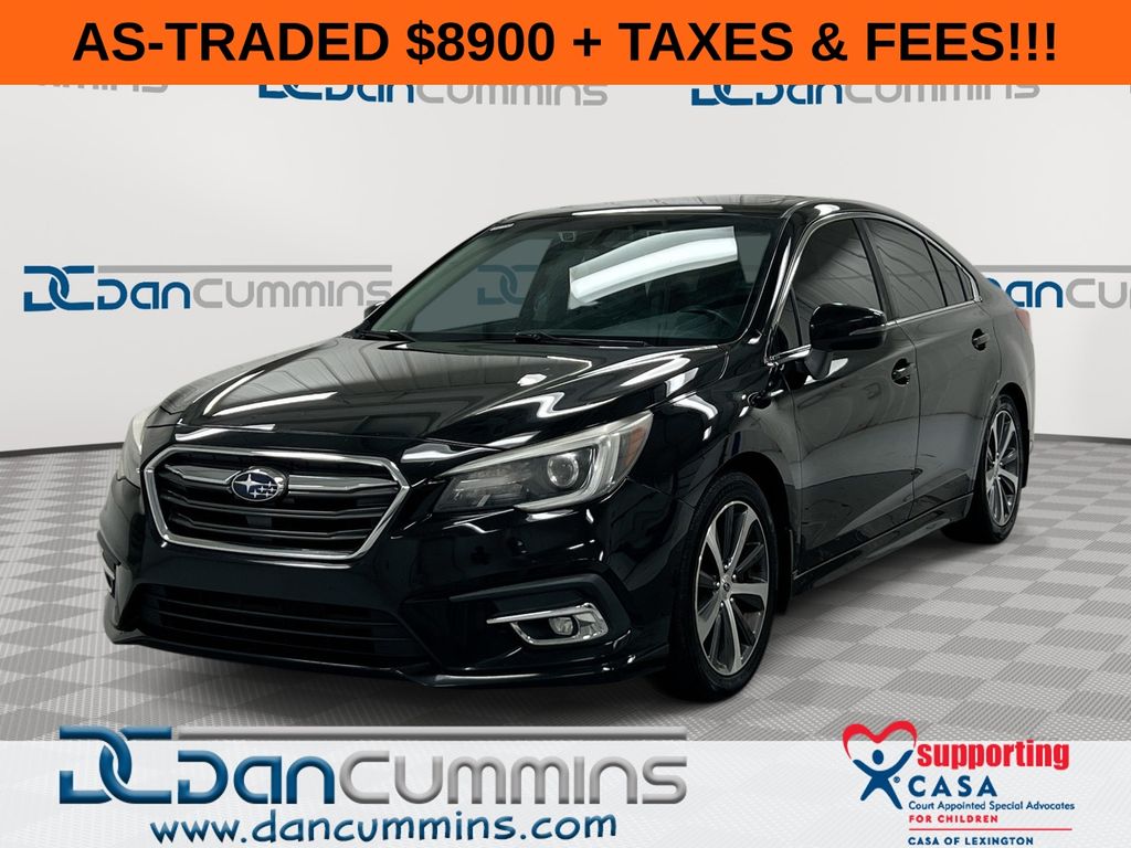 Crystal Black Silica 2018 Subaru Legacy Sedan All-Wheel Drive Continuously Variable Transmission