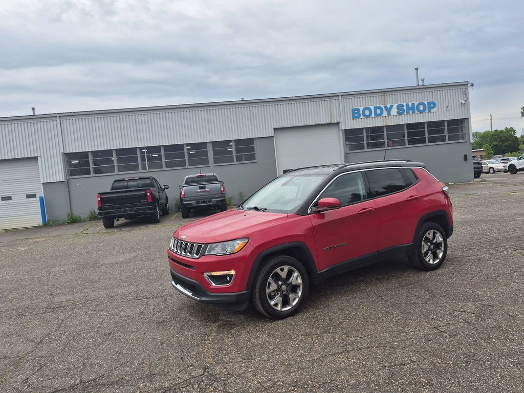 Red Line 2020 Jeep Compass SUV / Crossover Four-Wheel Drive 9-Speed Automatic