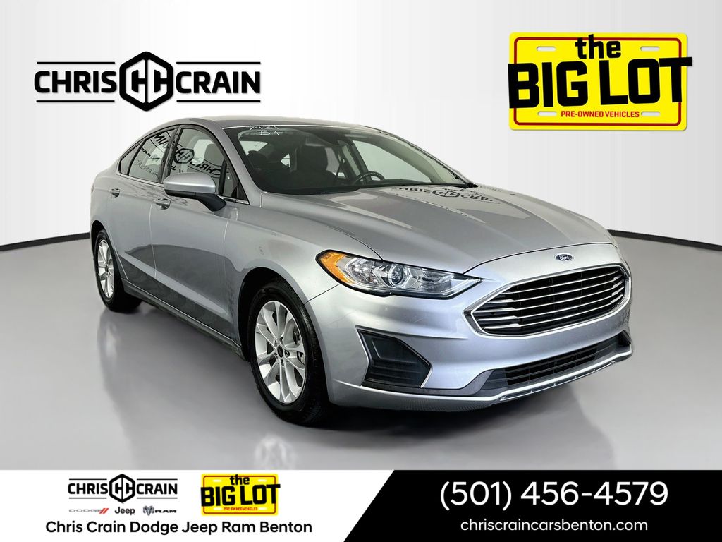 Silver Metallic 2020 Ford Fusion Sedan Front-Wheel Drive 6-Speed Automatic