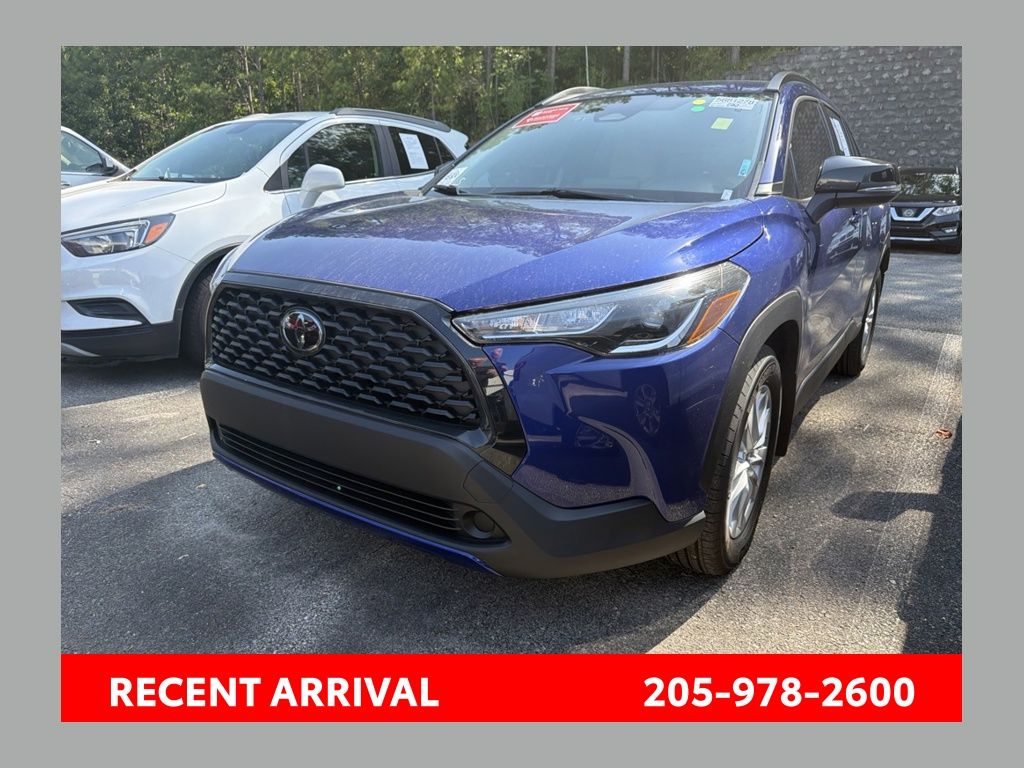 Blue Crush Metallic 2025 Toyota Corolla Cross SUV / Crossover Front-Wheel Drive Continuously Variable Transmission