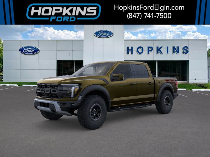 Shelter Green 2026 Ford F-150 Pickup Truck Four-Wheel Drive Automatic