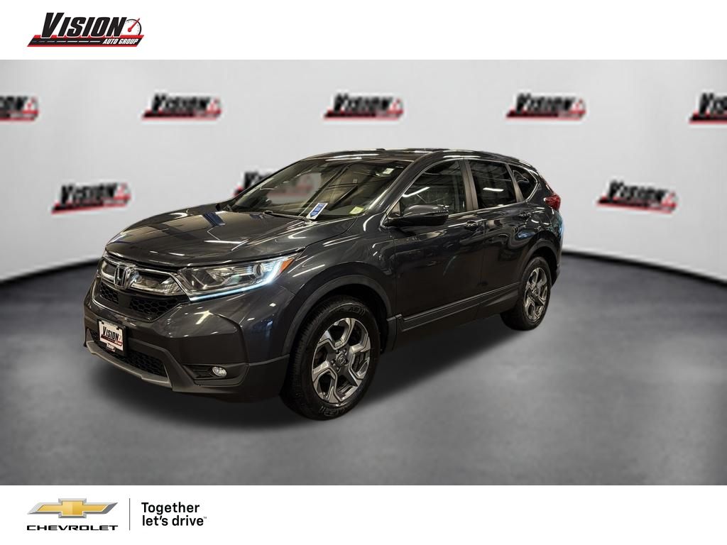 Gray 2017 Honda CR-V SUV / Crossover All-Wheel Drive Continuously Variable Transmission