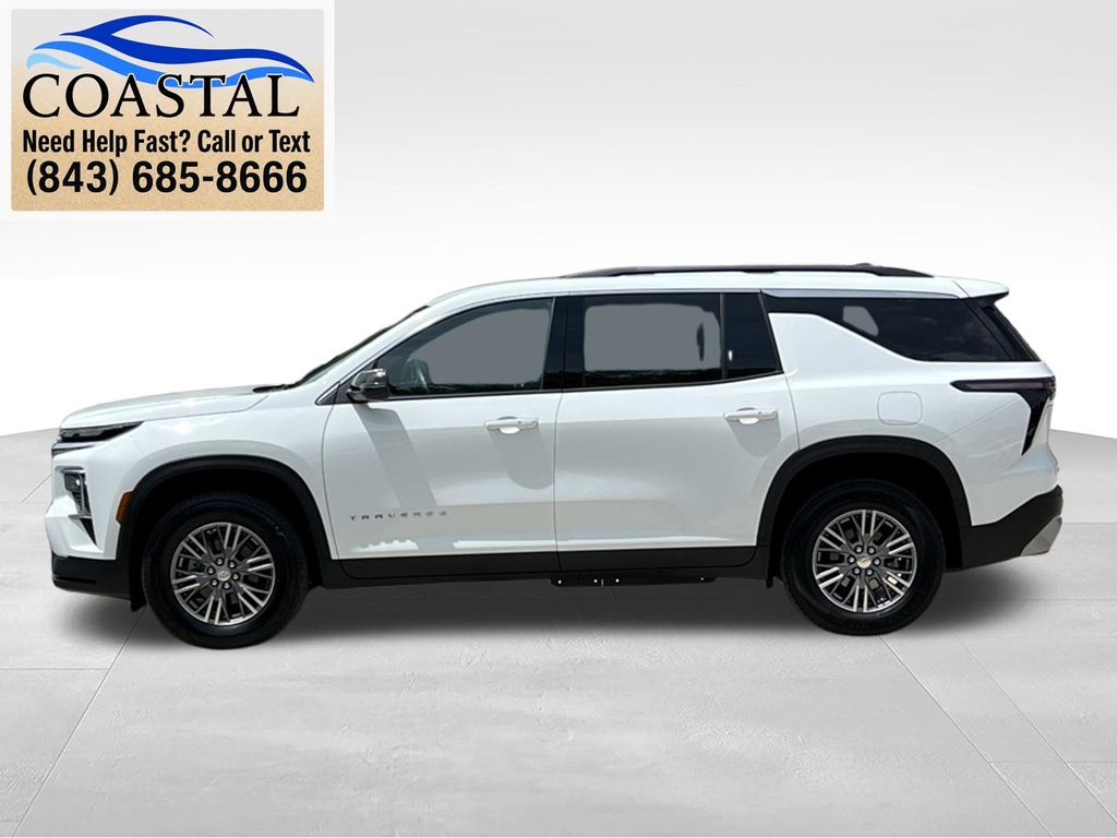 2025 Chevrolet Traverse LT White at Bob Mills Chevrolet
