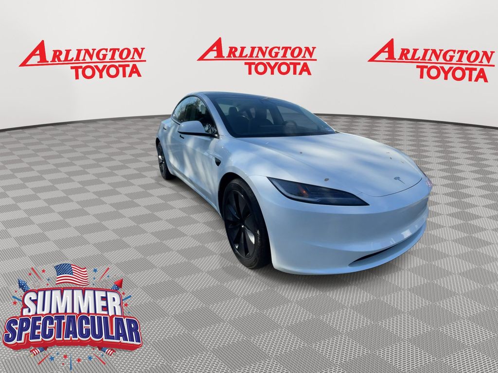 Used 2025 Tesla Model 3 Long Range with VIN 5YJ3E1EBXSF013731 for sale in Jacksonville, FL