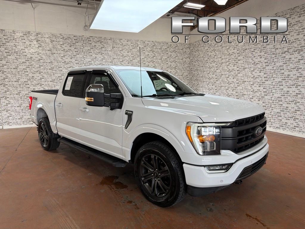 Oxford White 2022 Ford F-150 Pickup Truck Four-Wheel Drive Automatic