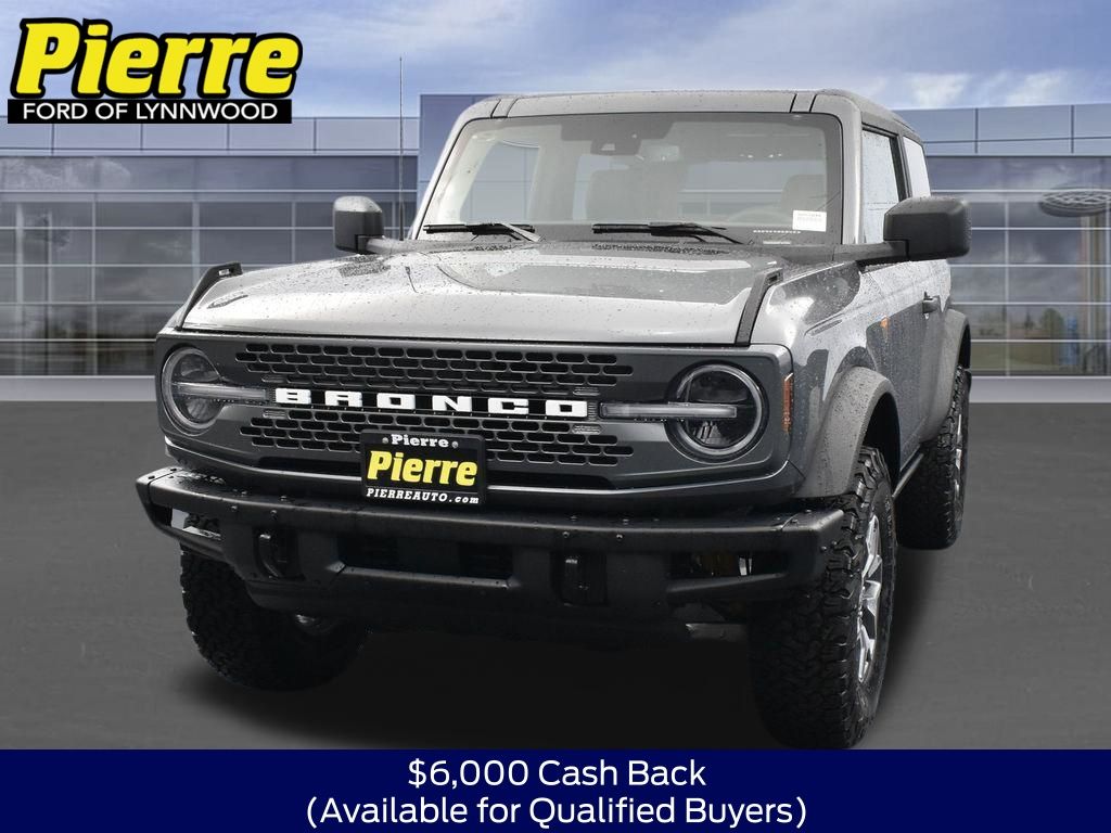 Gray Metallic 2025 Ford Bronco SUV / Crossover Four-Wheel Drive Automatic