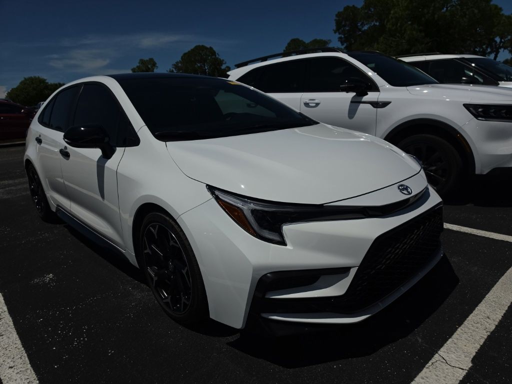 Ice 2025 Toyota Corolla Sedan Front-Wheel Drive Continuously Variable Transmission