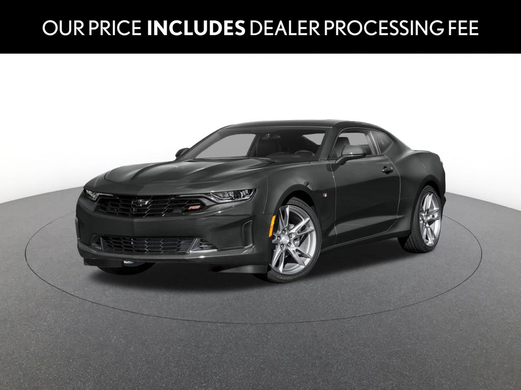 Shadow Gray Metallic 2019 Chevrolet Camaro Coupe Rear-Wheel Drive 6-Speed Manual