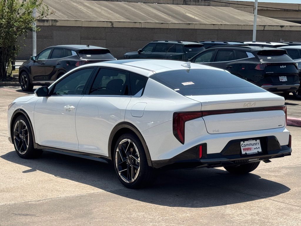2026 Kia K4 GT-Line White at DeMontrond Automotive Group