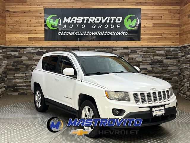 Bright White Clearcoat 2015 Jeep Compass SUV / Crossover Four-Wheel Drive 6-Speed Automatic