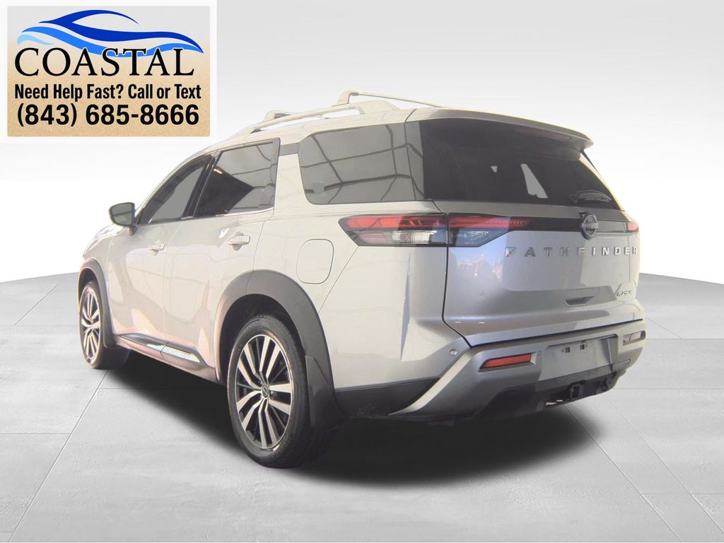 2025 Nissan Pathfinder Platinum Silver at Lugoff Nissan