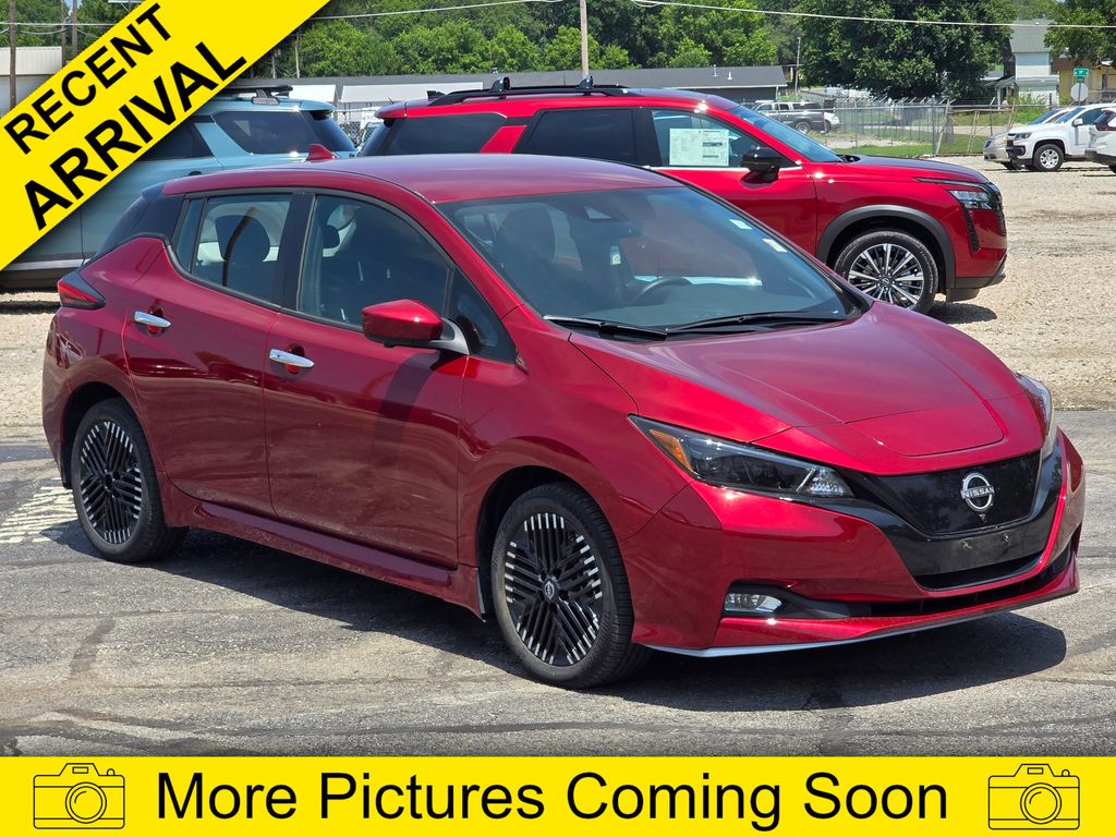 Red (Scarlet Ember Tintcoat) 2025 Nissan LEAF Hatchback Front-Wheel Drive Automatic