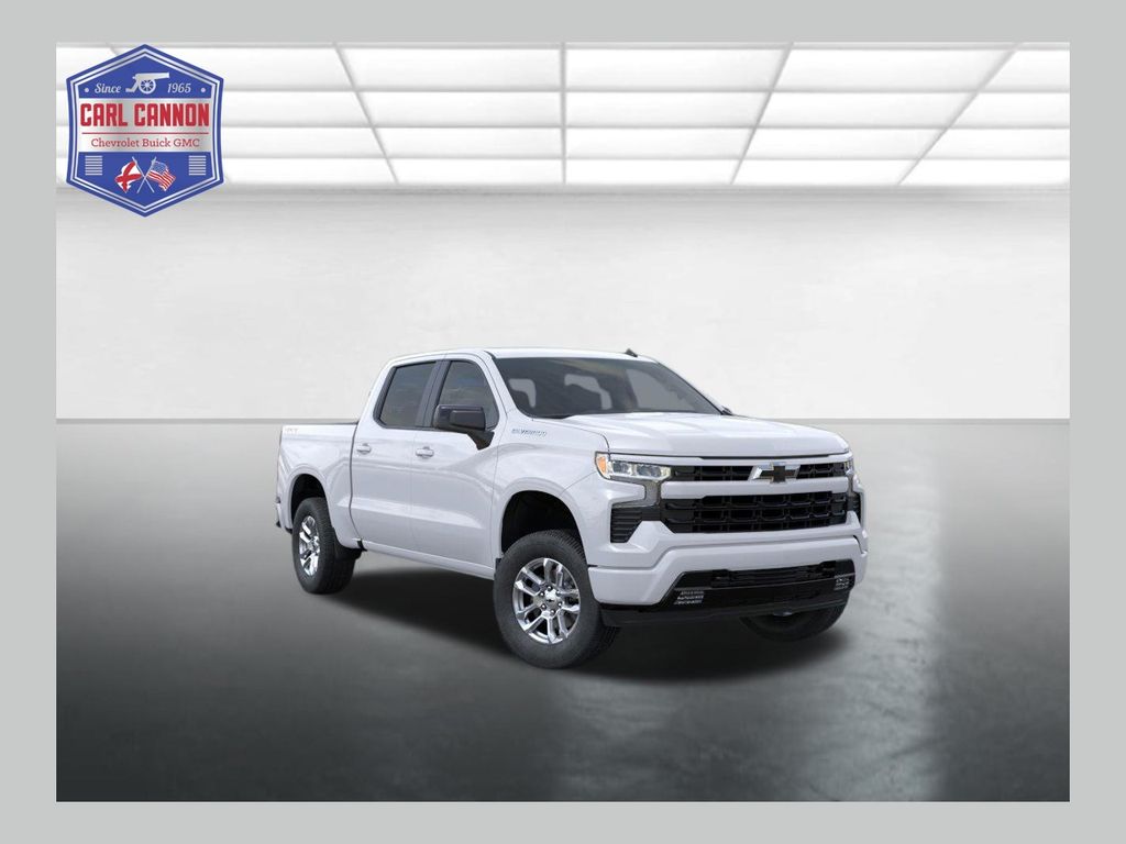 Summit White 2026 Chevrolet Silverado 1500 Pickup Truck Four-Wheel Drive Automatic