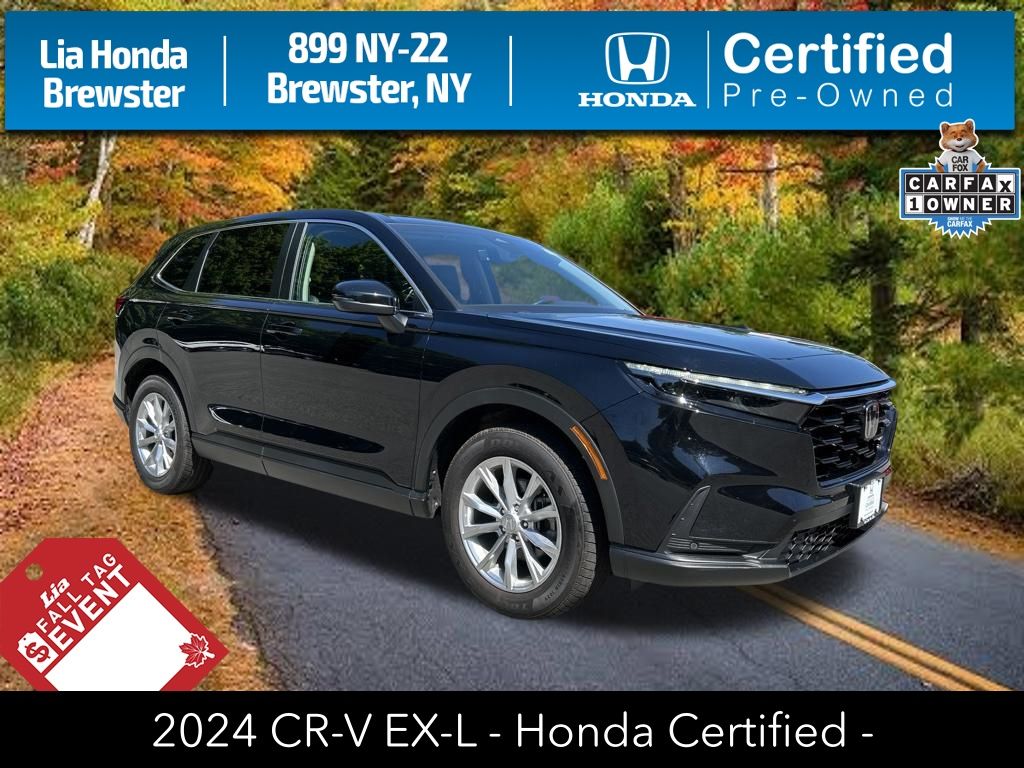 Black 2024 Honda CR-V SUV / Crossover All-Wheel Drive Continuously Variable Transmission