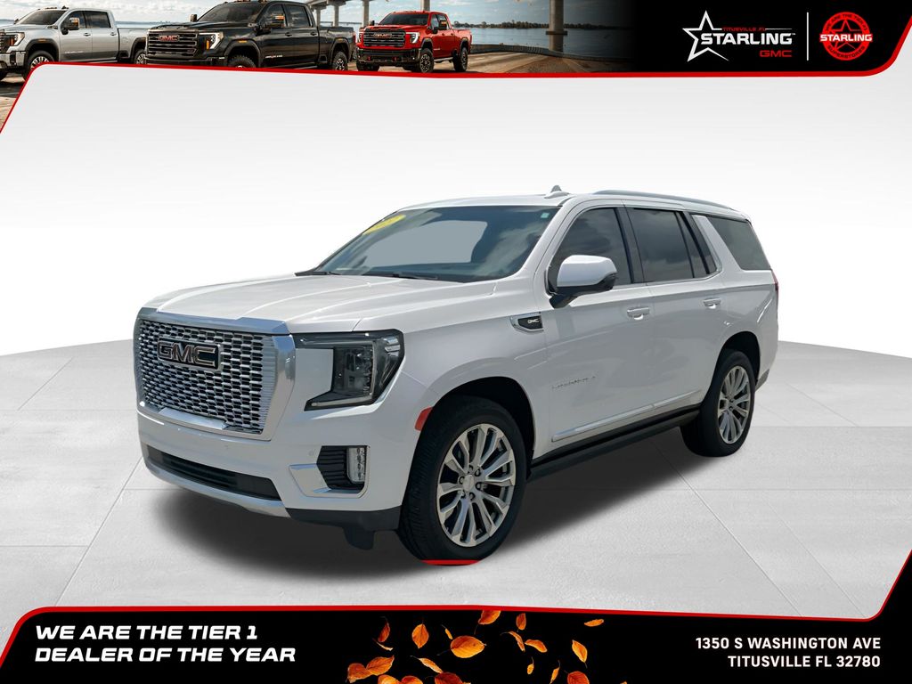White Frost Tricoat 2022 GMC Yukon SUV / Crossover 4X2