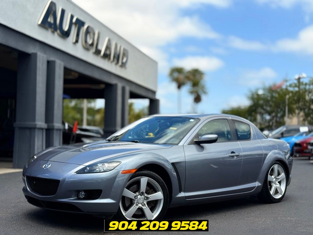 Titanium Gray Metallic 2004 Mazda RX-8 RWD Coupe Rear-Wheel Drive