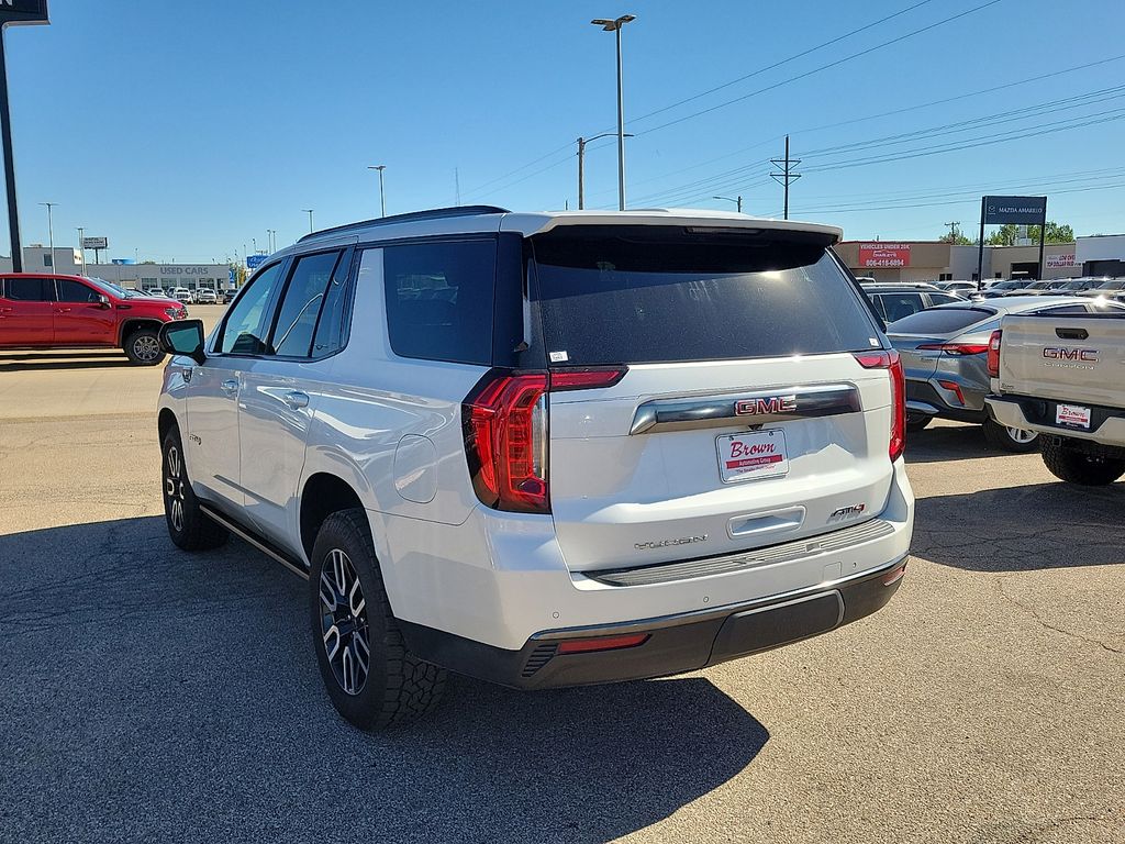 2023 GMC Yukon AT4 White at Brown Buick GMC