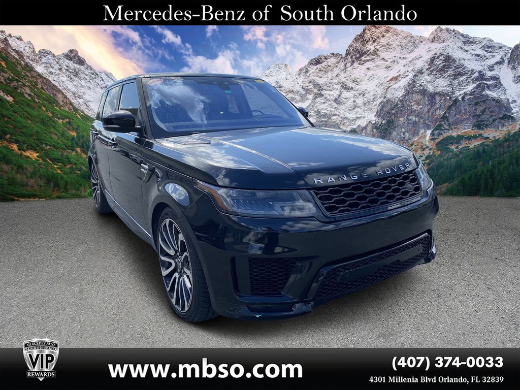 Santorini Black Metallic 2020 Land Rover Range Rover Sport SUV / Crossover All-Wheel Drive 8-Speed Automatic