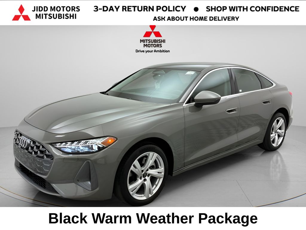 Gray Metallic 2025 Audi A5 Sedan All-Wheel Drive 7-Speed Automatic