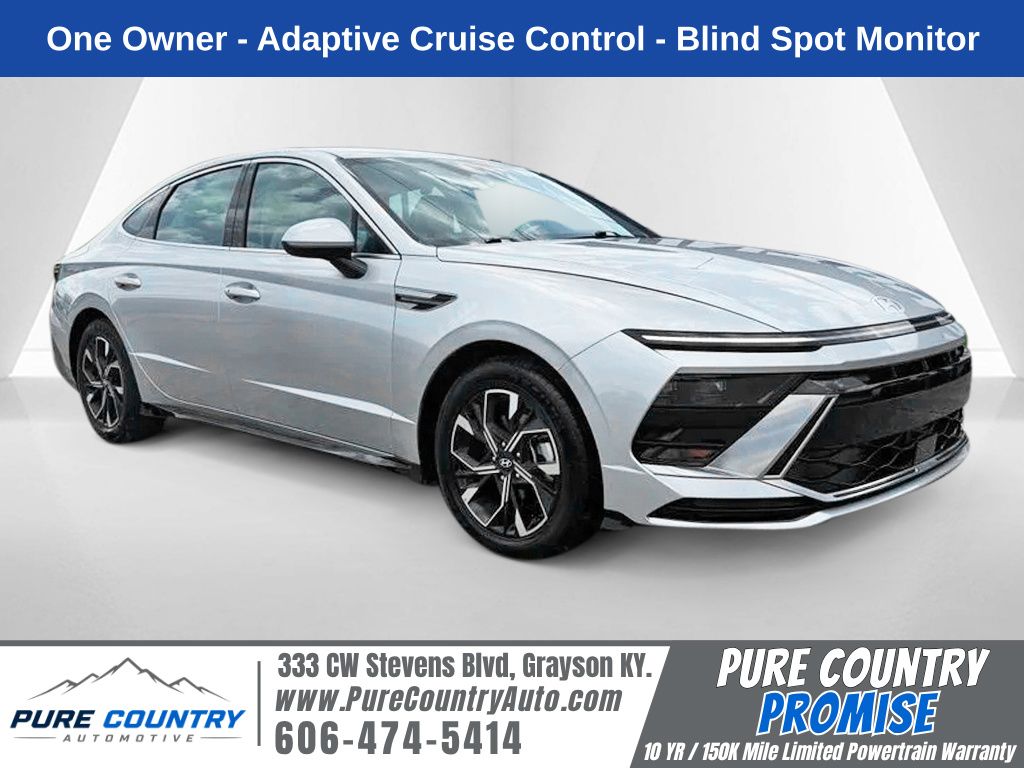 Aero Silver 2025 Hyundai Sonata Sedan Front-Wheel Drive 8-Speed Automatic